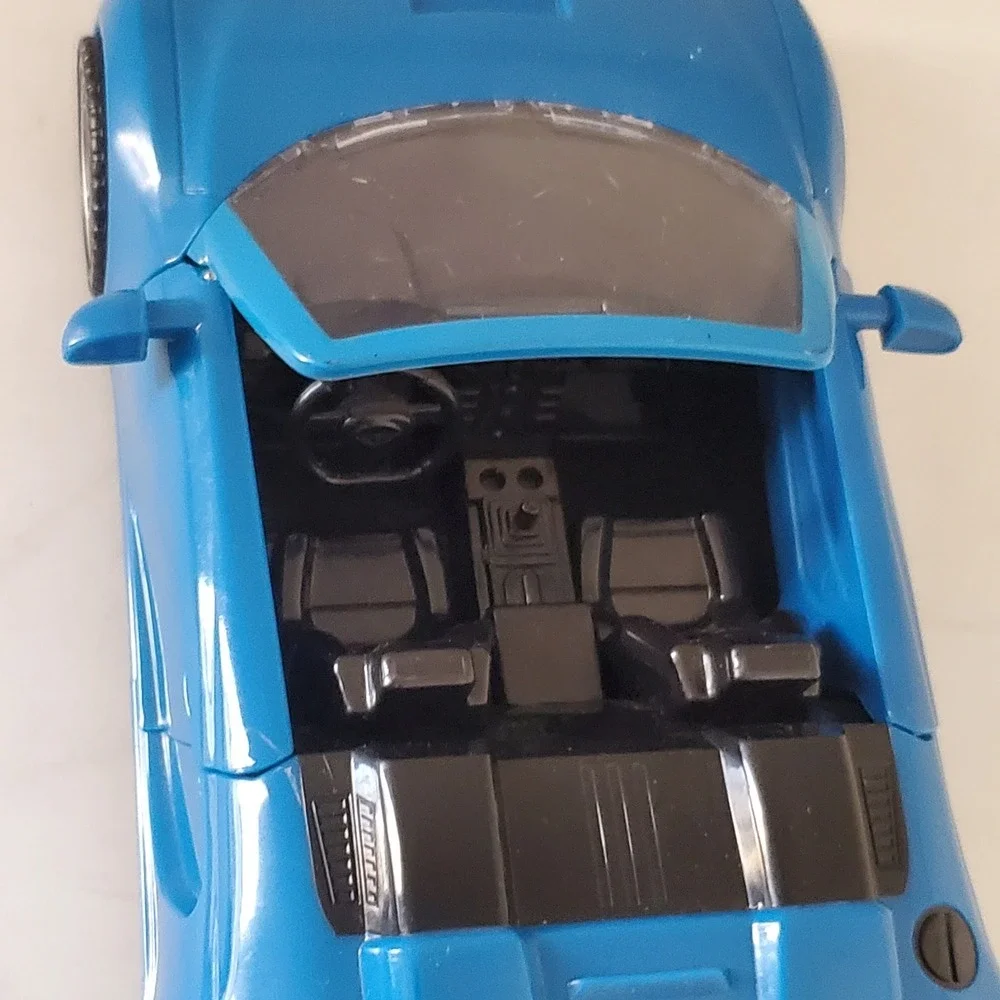 Driven by Battat Blue Convertible Sports Car Toy Vehicle DRI-V3N License Plate